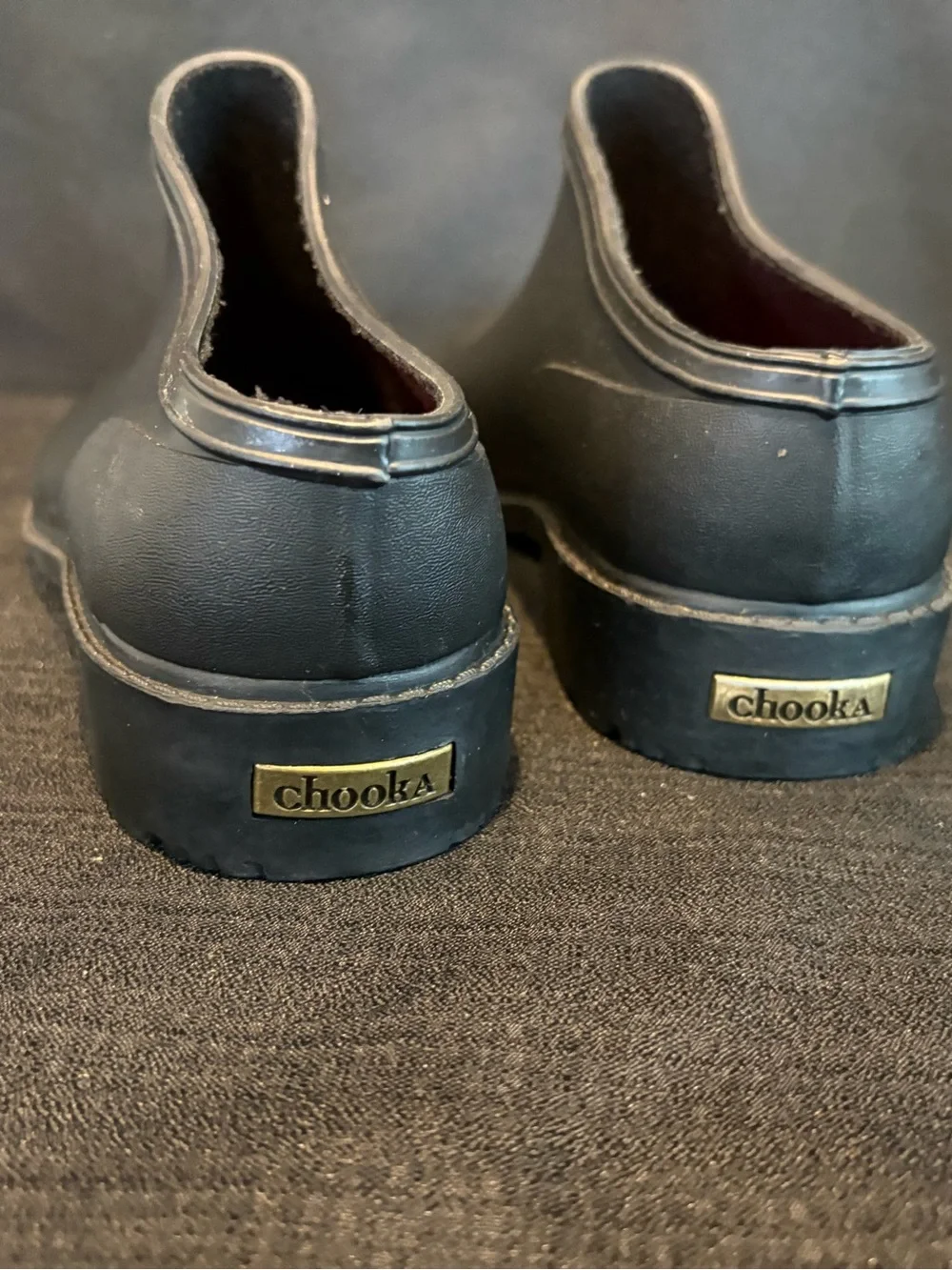 “new without tags” Women size 5 Chooka Classic Heel Clog rubber waterproof